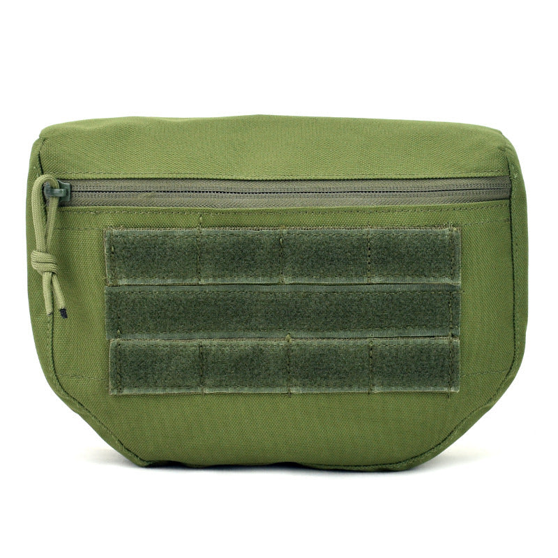 Lightweight expandable nylon waist storage bag, view 8 - MRSLM