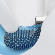 Soft silicone toilet brush with holder, view 7 - MRSLM