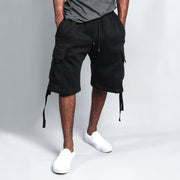 men's multi-pocket cargo shorts, view 3 - MRSLM