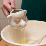 ceramic big nose egg separator, view 4 - MRSLM