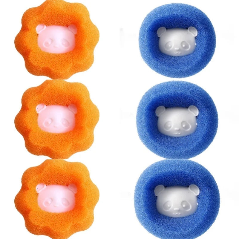 pet hair remover laundry ball kit, view 3 - MRSLM
