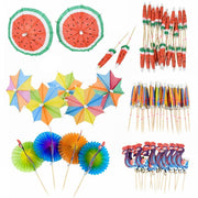 paper umbrella cake toppers - MRSLM