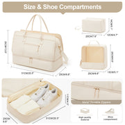 Women's large travel tote bag set, view 11 - MRSLM
