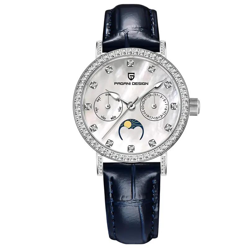 sapphire glass quartz wristwatch, view 2 - MRSLM