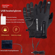winter cycling gloves, view 2 - MRSLM