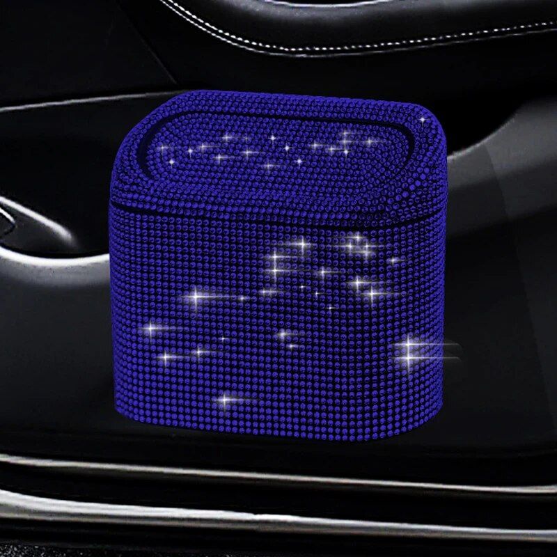 rhinestone car trash bin, view 6 - MRSLM