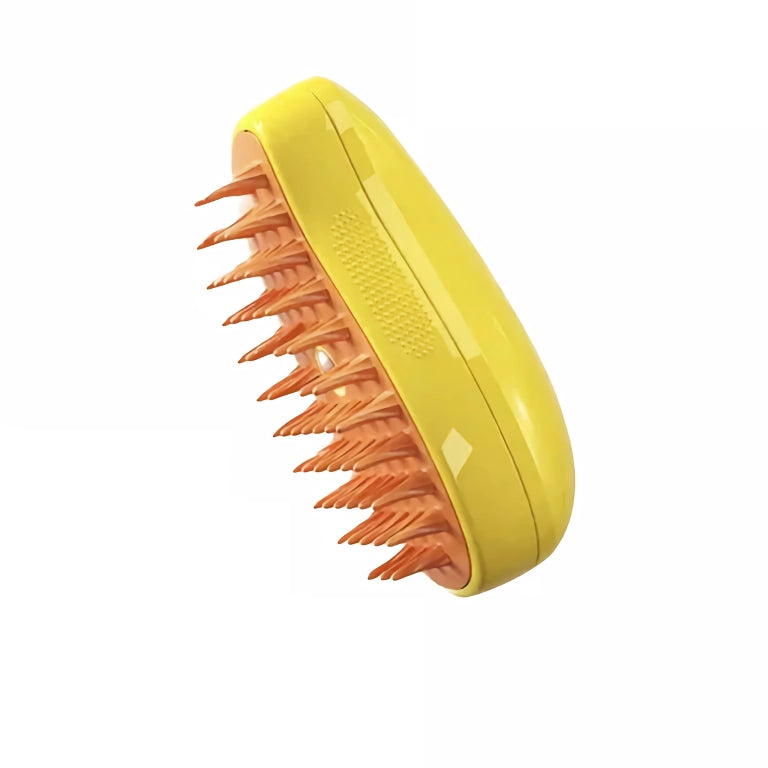 electric spray pet grooming brush, view 2 - MRSLM