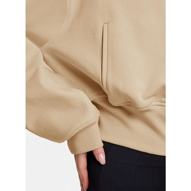 women's cotton zip hoodie, view 9 - MRSLM