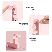 mini portable neck fan, view 7 - MRSLM