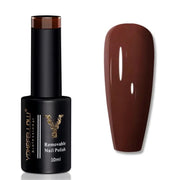 coffee brown gel nail polish, view 6 - MRSLM