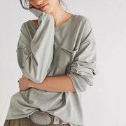 oversized cotton sweatshirt, view 5 - MRSLM