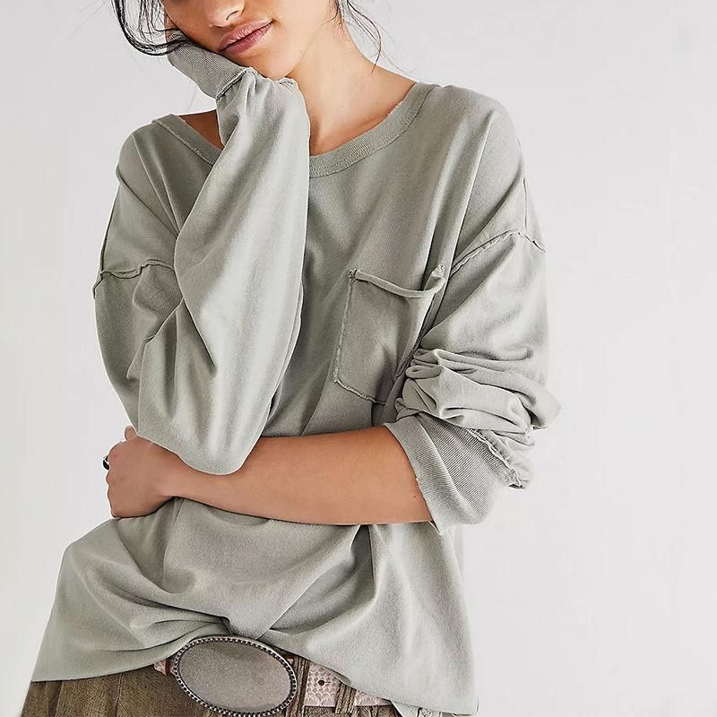 oversized cotton sweatshirt, view 5 - MRSLM