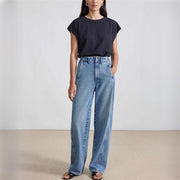 vintage high waist blue jeans - MRSLM
