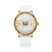 men's wood-like digital watch, view 4 - MRSLM