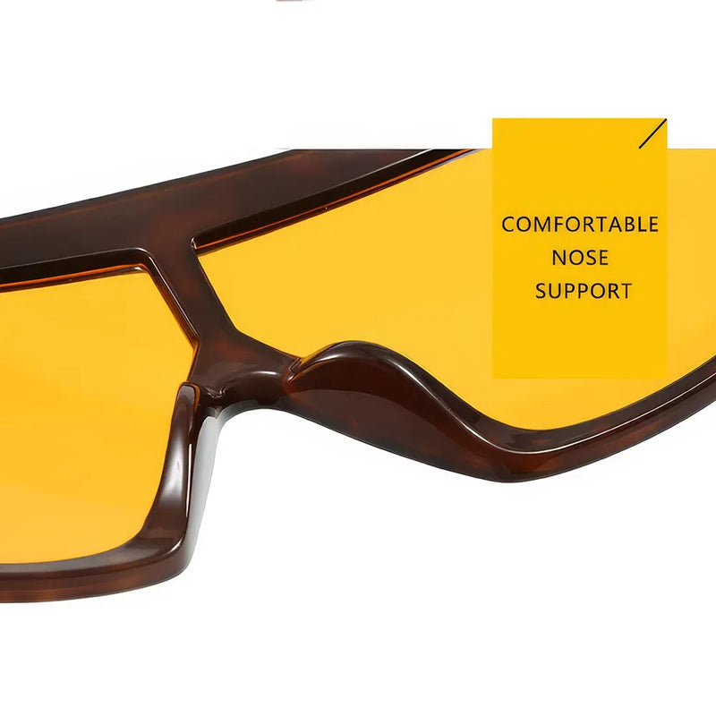 oversized punk sunglasses, view 10 - MRSLM