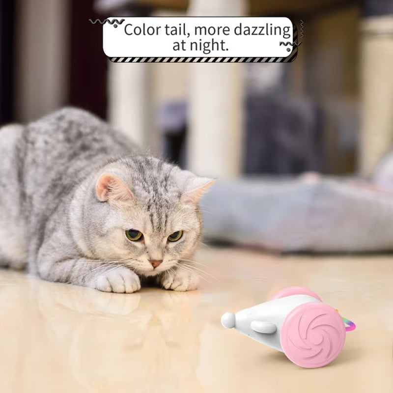 interactive led cat mouse toy, view 5 - MRSLM