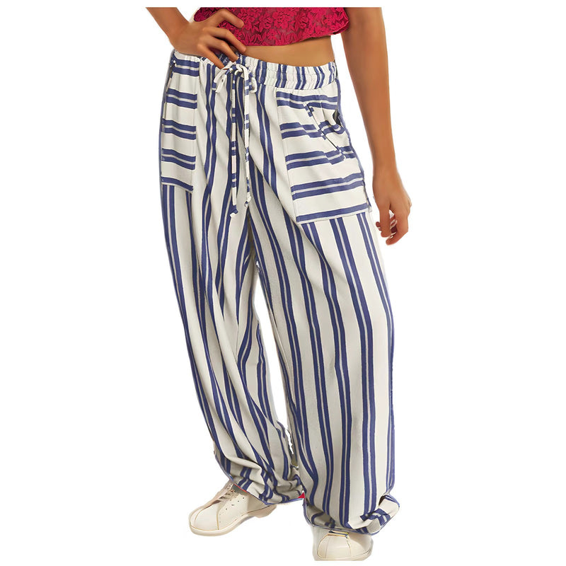 drawstring casual pants, view 5 - MRSLM