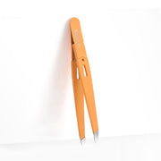 colorful stainless steel eyebrow tweezer, view 4 - MRSLM
