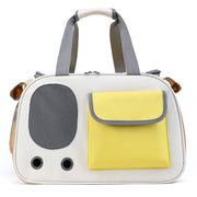 folding pet carrier bag for small dogs and cats, view 4 - MRSLM