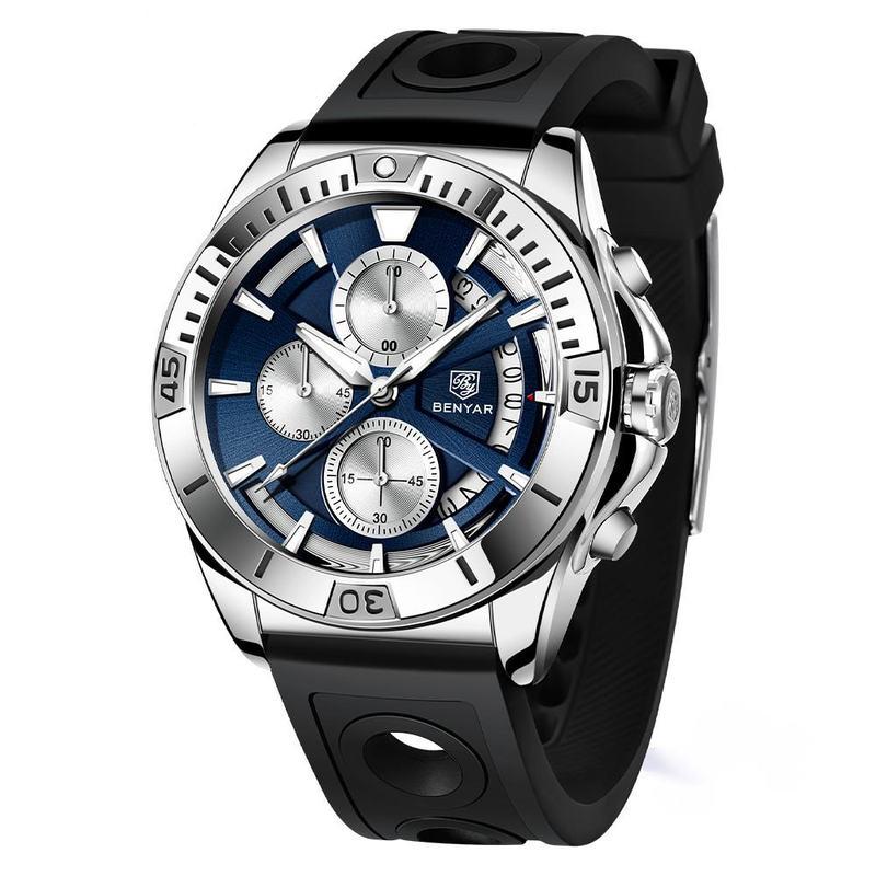 men's sports quartz watch, view 6 - MRSLM