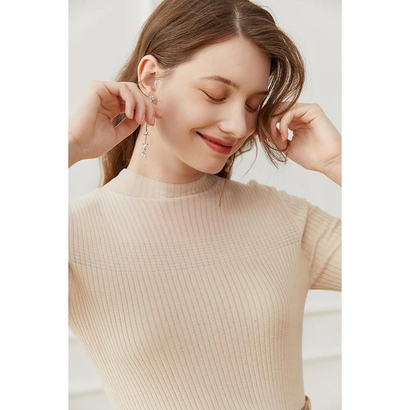 half sleeve knitted top, view 13 - MRSLM