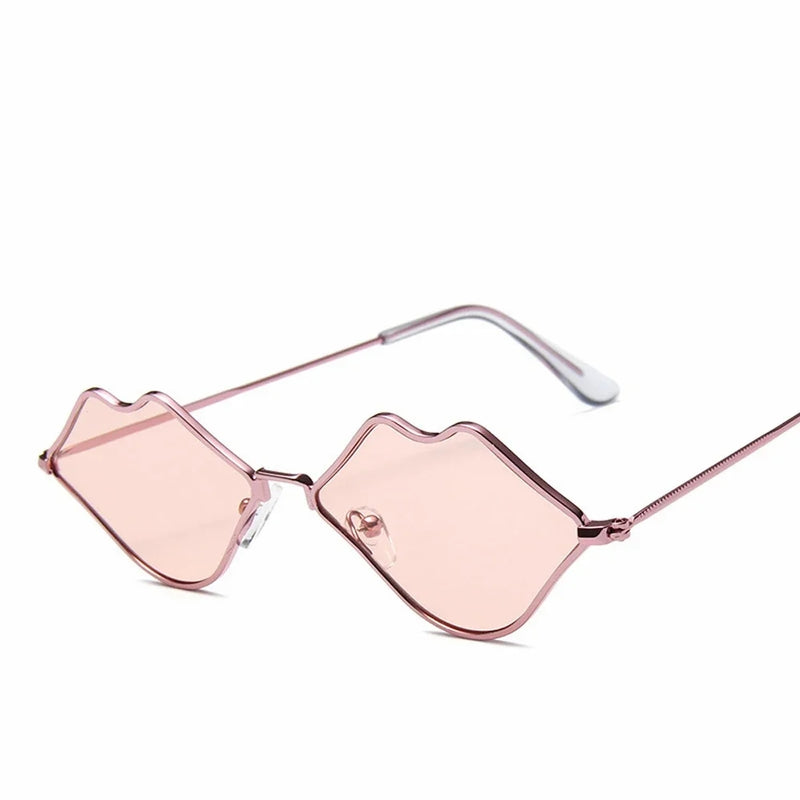 red lips cat eye sunglasses, view 8 - MRSLM
