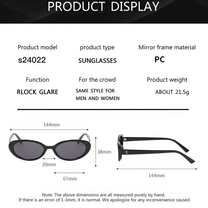 Oval women's sunglasses, view 21 - MRSLM