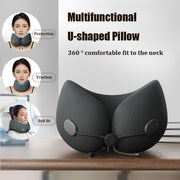 u-shaped memory foam travel pillow, view 4 - MRSLM