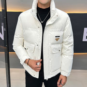 men's stand collar down jacket - MRSLM