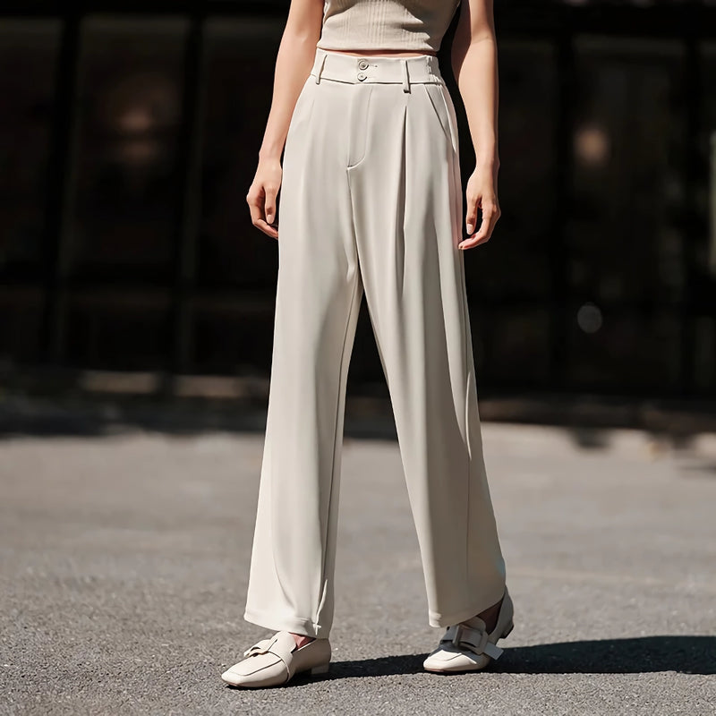 wide-leg cotton trousers - MRSLM