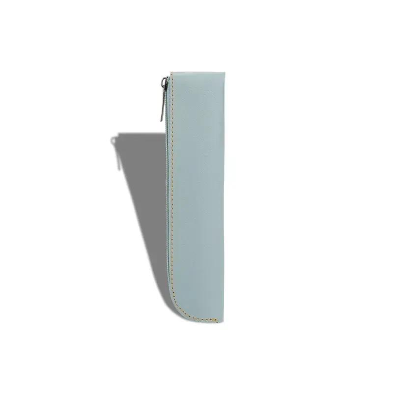 pu leather zipper pencil case, view 9 - MRSLM