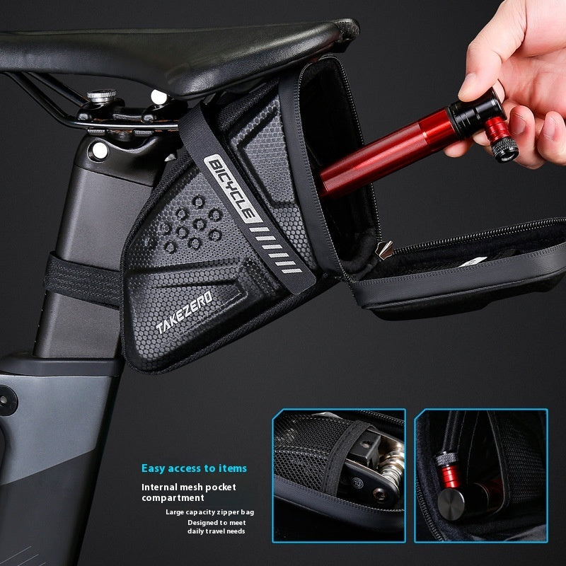 bicycle saddle bag, view 2 - MRSLM