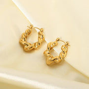 Croissant hoop earrings - MRSLM
