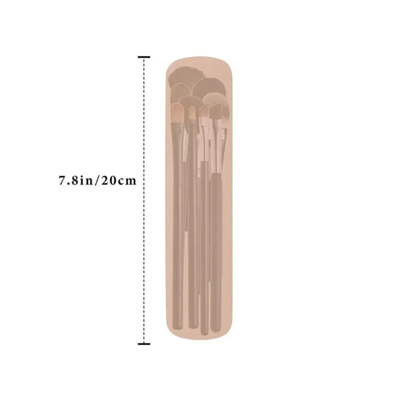 portable silicone makeup brush holder, view 8 - MRSLM