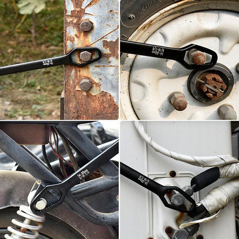 double-head ratchet wrench, view 8 - MRSLM