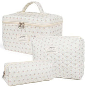 floral home storage cosmetic bag, view 19 - MRSLM