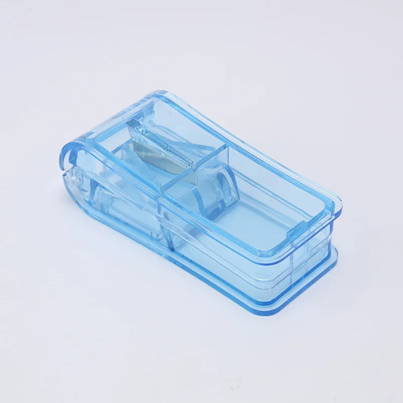 Compact pill splitter and storage organizer, view 4 - MRSLM