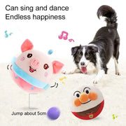 talking dog toy ball, view 4 - MRSLM