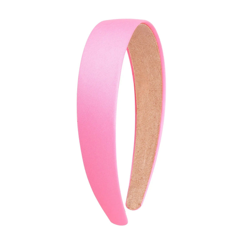 3 cm wide satin headband, view 2 - MRSLM
