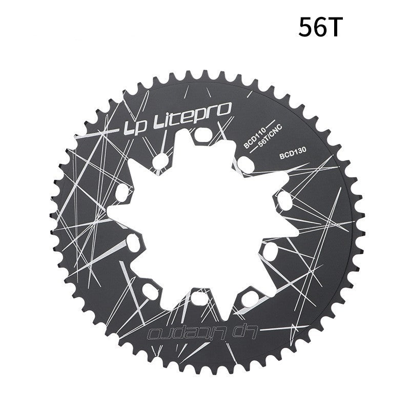 folding bike chainring, view 4 - MRSLM