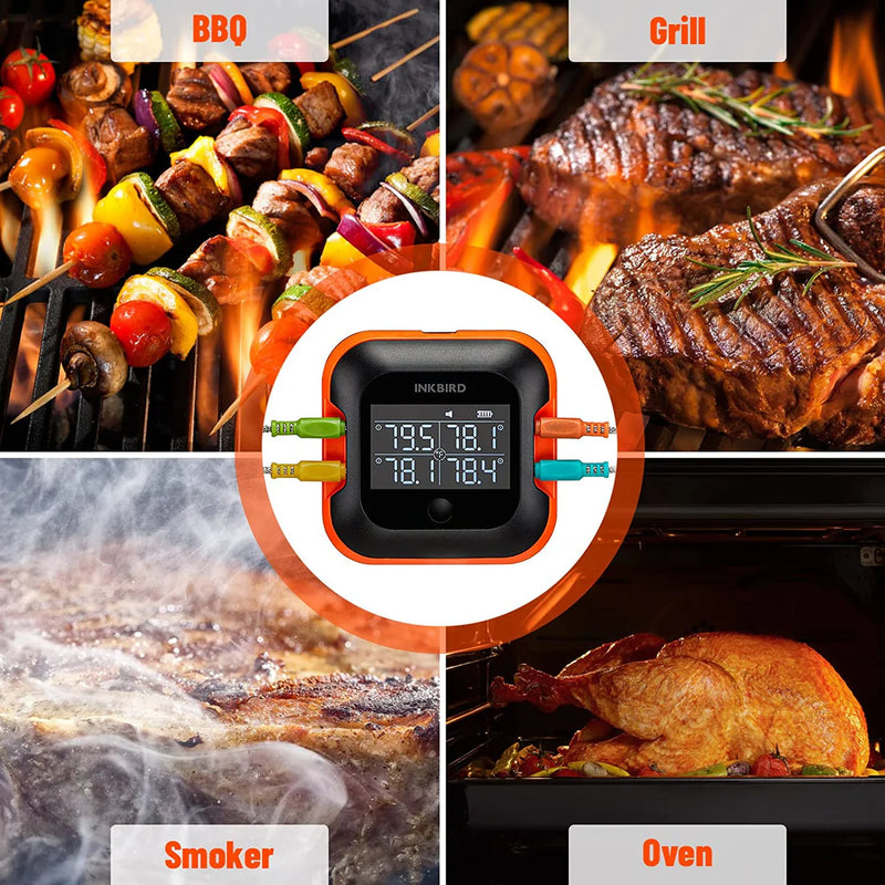 smart BBQ meat thermometer, view 7 - MRSLM