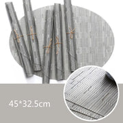 Bamboo oval placemats, view 4 - MRSLM
