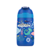 children's insulated water bottle with straw, view 2 - MRSLM