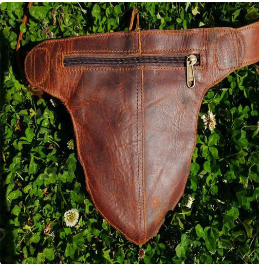 Steampunk heart-shaped belt satchel, view 7 - MRSLM
