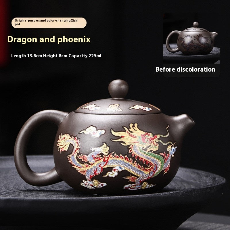 chinese style kung fu color changing teapot, view 7 - MRSLM