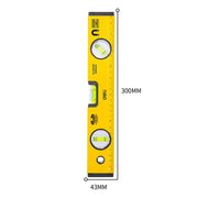 aluminum spirit level, view 2 - MRSLM