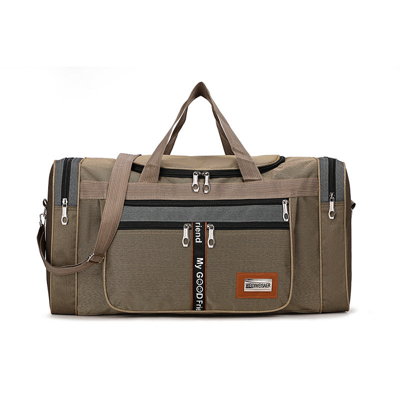 large capacity travel duffel bag, view 3 - MRSLM
