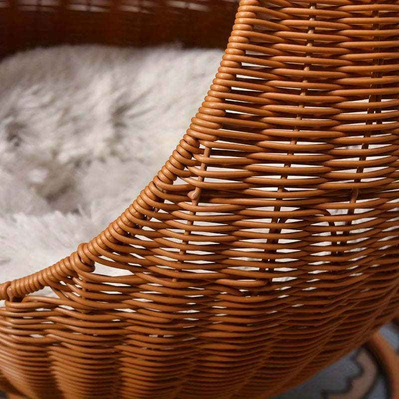 hanging cat hammock bed, view 5 - MRSLM
