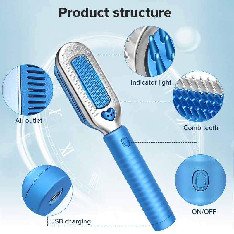cold comb electric hair straightener and curler, view 6 - MRSLM