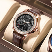 casual luminous quartz watch, view 2 - MRSLM